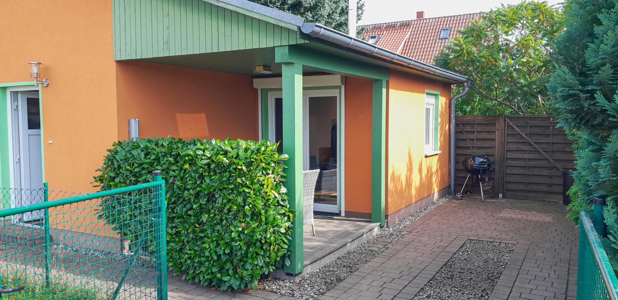 Kleines Ferienhaus Am Feldrand マルヒョー エクステリア 写真